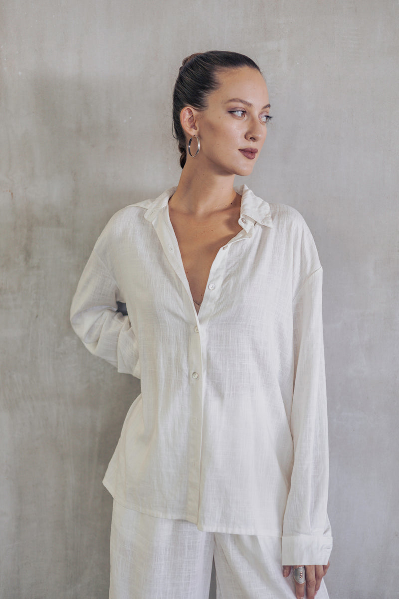 Vanilla Shanti Linen Set