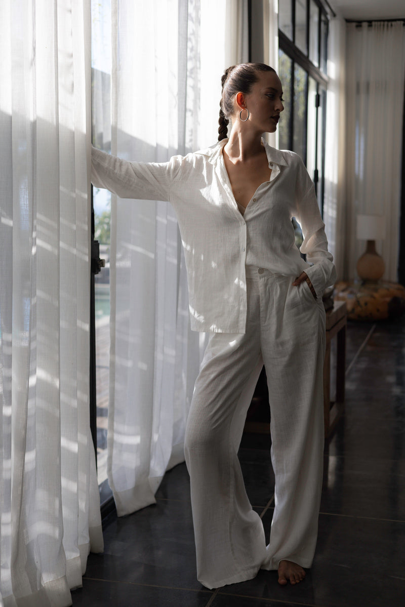 Vanilla Shanti Linen Set