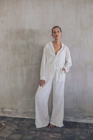 Vanilla Shanti Linen Set