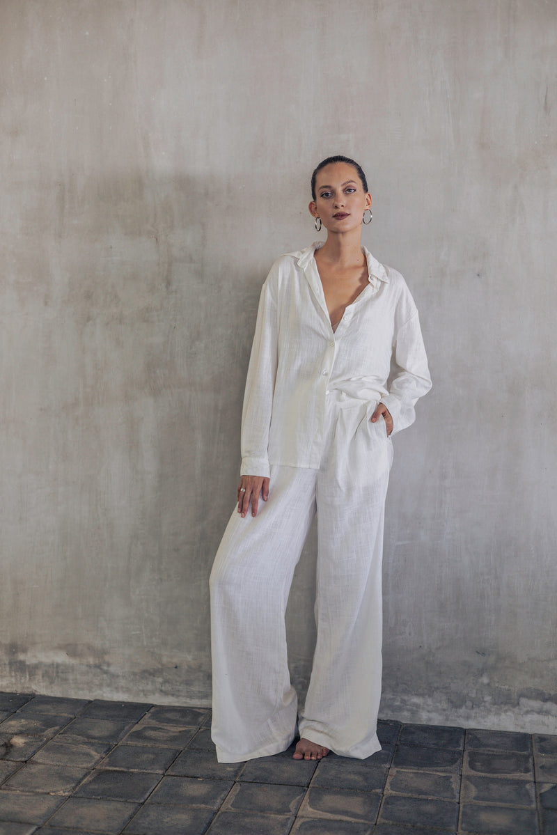 Vanilla Shanti Linen Set